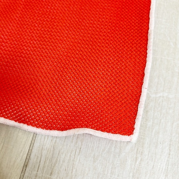 CGEAR Orange Floral Adult Sized Sand-Free Beach Towel Patented Dual Layer 63X31 - Picture 5 of 10